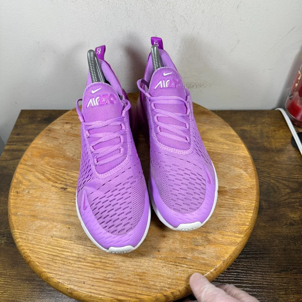 Nike Air Max 270 GS Beyond Pink Rush Fuchsia 943345-501 Kids 6.5Y Womens 8